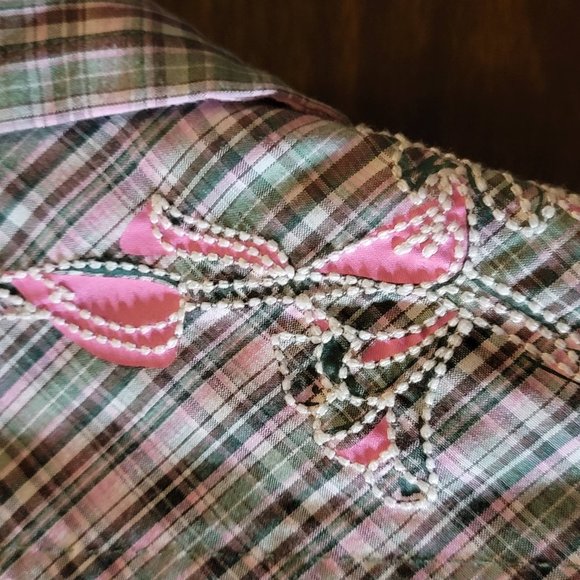 NWOT The North Face Berkeley Long Sleeve Plaid Girlfriend Shirt Size Medium - Picture 7 of 12